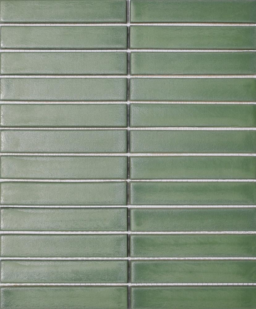 Мозаика керамическая Kotto Ceramica Kit Kat K 6010 252x300х9 мм Forestgreen (003854)