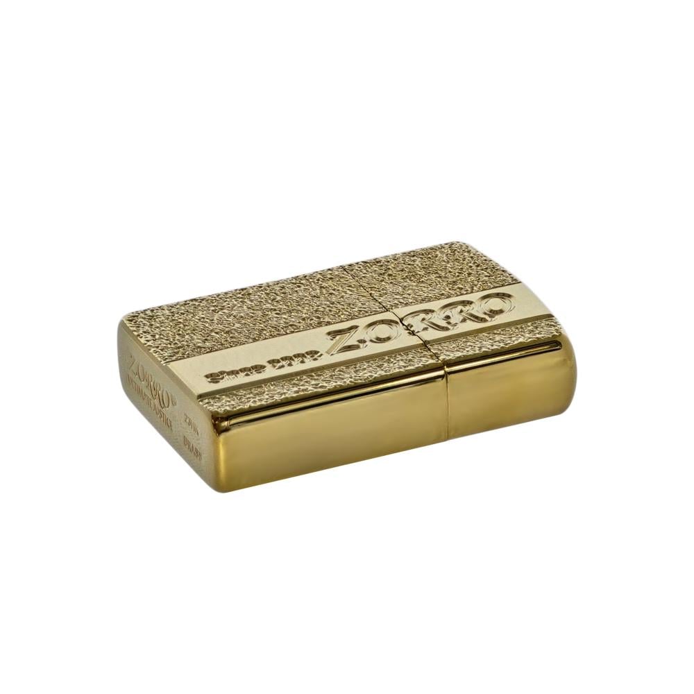 ᐉ Зажигалка зорро бензиновая Zorro Limited Edition Gold (ЗК-153