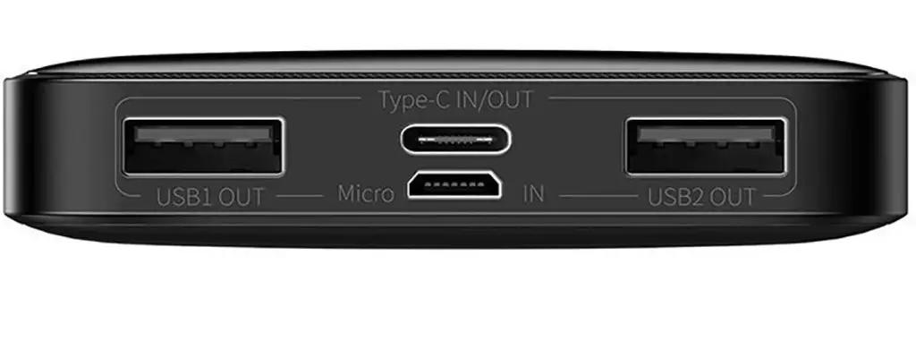 Повербанк Baseus Bipow Digital Display 10000 mAh 15W 3A (PB-B-10000-15W) - фото 3 Повербанк Baseus Bipow Digital Display 10000 mAh 15W 3A (PB-B-10000-15W) - фото 3