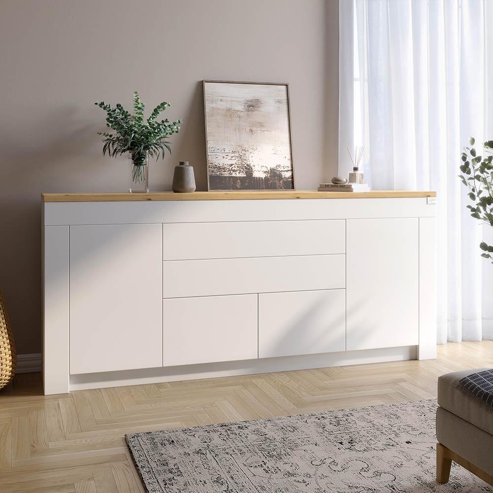 Комод Lion Ларрі-2 Нiмфея альба/Дуб Артизан (000-000-1834) Комод Lion Ларрі-2 Нiмфея альба/Дуб Артизан (000-000-1834)