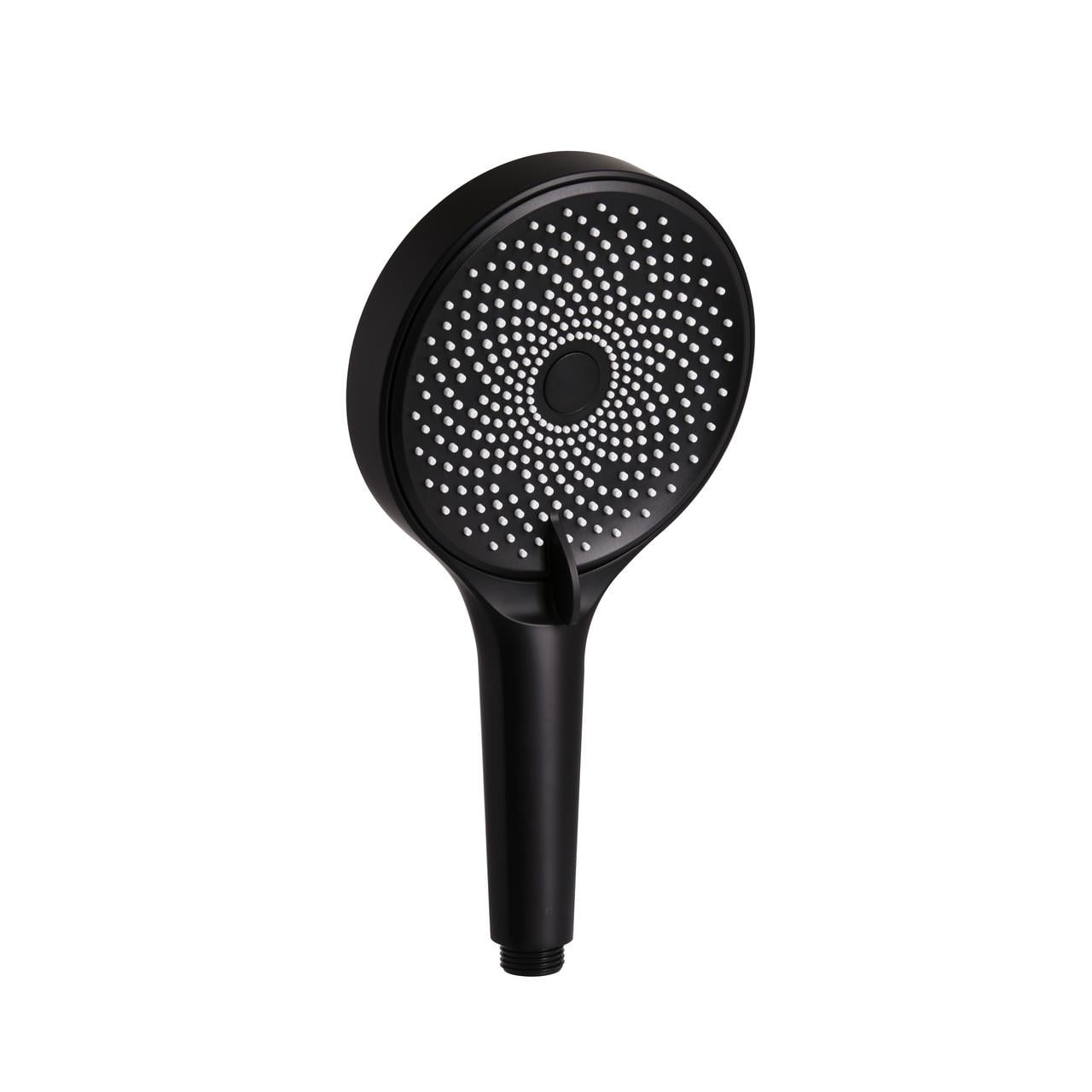 Лейка для ручного душа Qtap Rucni D округлая 130 мм Black Matt (QTRUC125BLM45953) Лейка для ручного душа Qtap Rucni D округлая 130 мм Black Matt (QTRUC125BLM45953)
