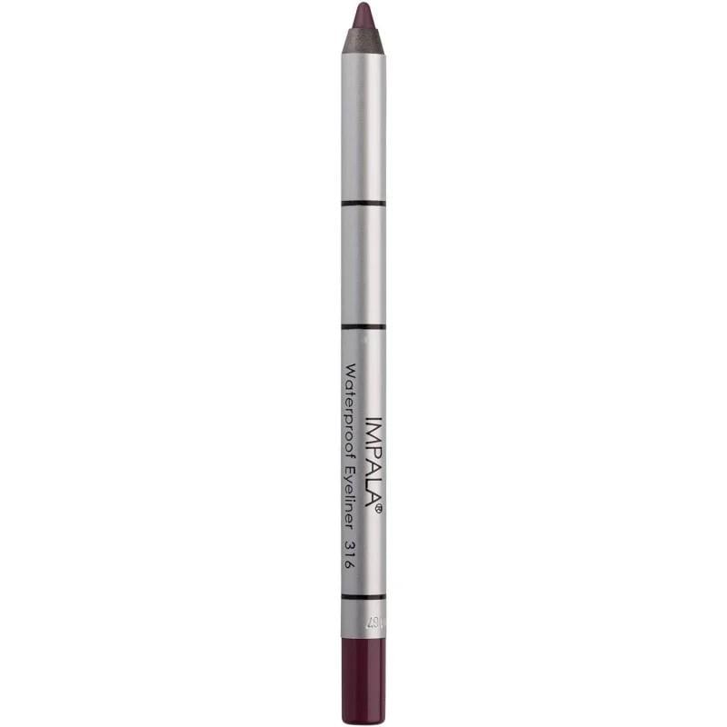 Карандаш для глаз водостойкий на пчелином воске Impala Waterproof Eyeliner 316 Баклажановый (491)