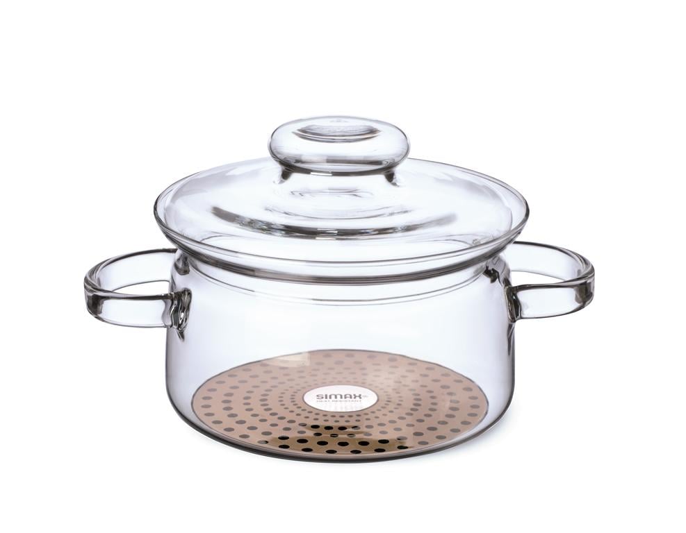 Каструля Simax скляна для індукційних плит 1,5 л (6063/IND)