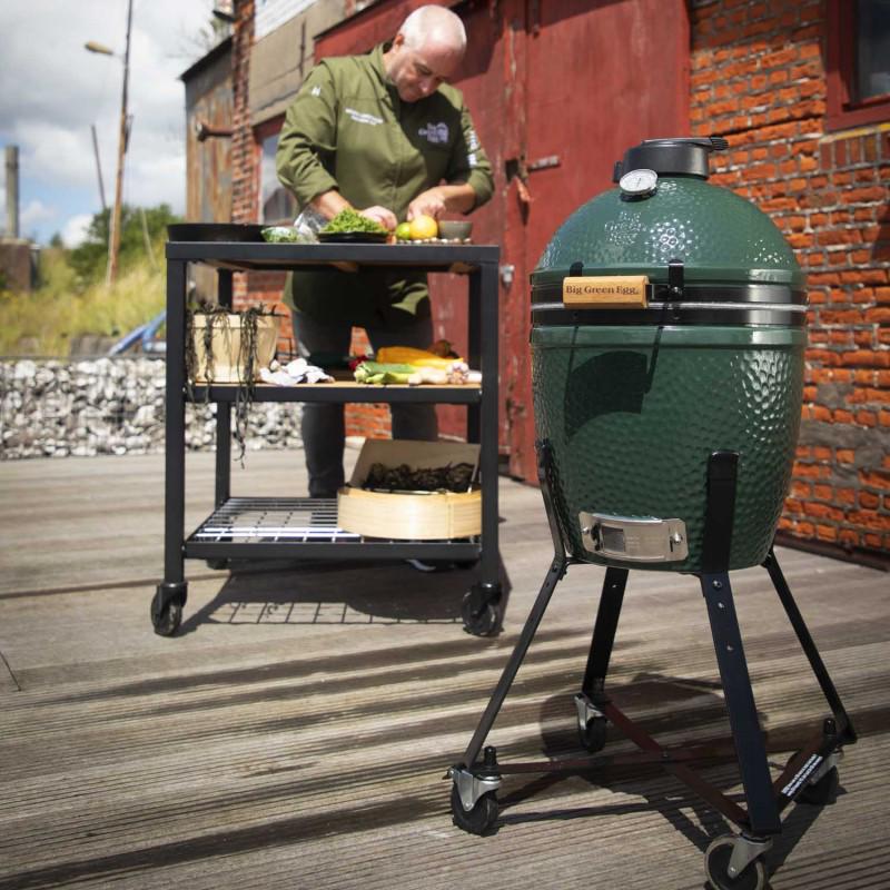 Керамічний гриль Big Green Egg Small - фото 6