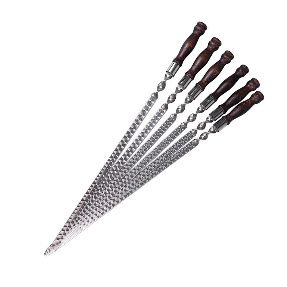 Шампур широкий для люля-кебаба Gorillas BBQ SKK110 Кольцо 6 шт. 45 см