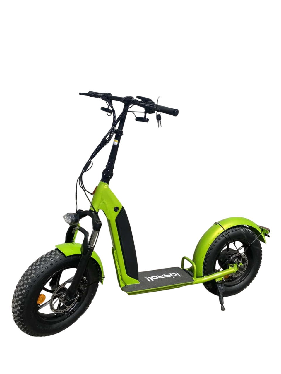 Електросамокат позашляховий зі знімним акумулятором Enoch Lohas KCES005P 48 В 500 Вт Green (17322)