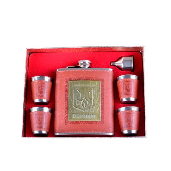 Подарочный набор Brown Sabefet Украина с флягой для мужчин (FX29586)
