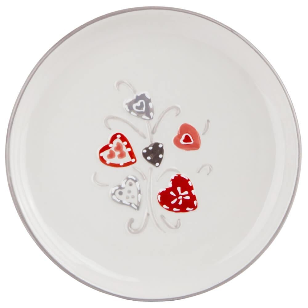 Набор тарелок керамических Love 2 шт. 20 см (013AV)