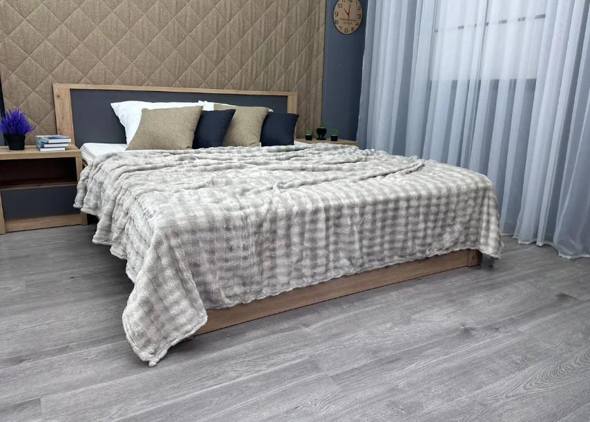 Покривало на ліжко Soft Night 200х230 см Світло-сірий (87-138) - фото 7 Покривало на ліжко Soft Night 200х230 см Світло-сірий (87-138) - фото 7