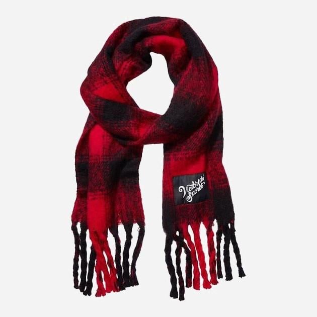 Шарф женский в клетку Victoria’s Secret Cozy Plaid Scarf OneSize Красный/Черный (2796650979)