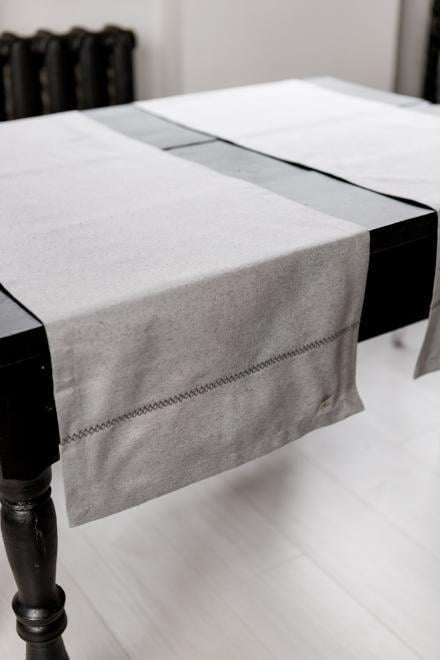 Ранер Прованс RINO 140x40 см Серый (37146)