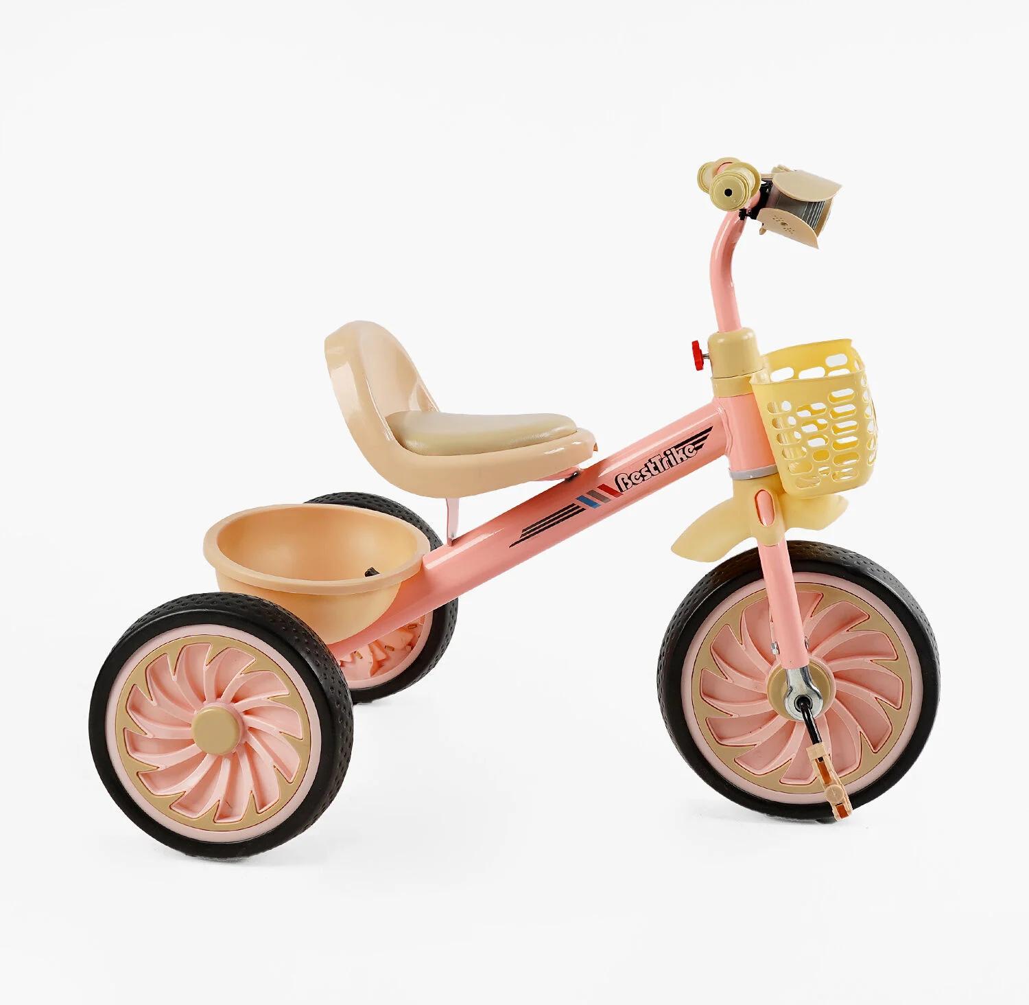 Детский велосипед трехколесный Best Trike BS-34944 колеса EVA/переднее 12"/заднее 10" (25371075) - фото 2