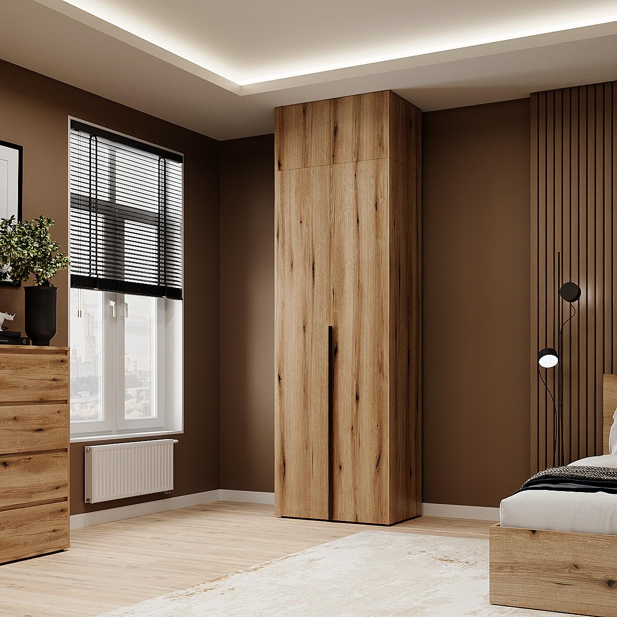 Шкаф распашный ART IN HEAD №1 Light с антресолью 800x500x2500 мм Графит (GAA1LT11070000000) Шкаф распашный ART IN HEAD №1 Light с антресолью 800x500x2500 мм Графит (GAA1LT11070000000)