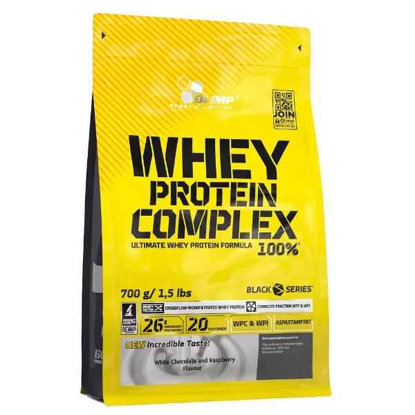 Протеин Olimp Nutrition Whey Protein Complex 100% 700 г 20 порций White Chocolate Raspberry (000027124)