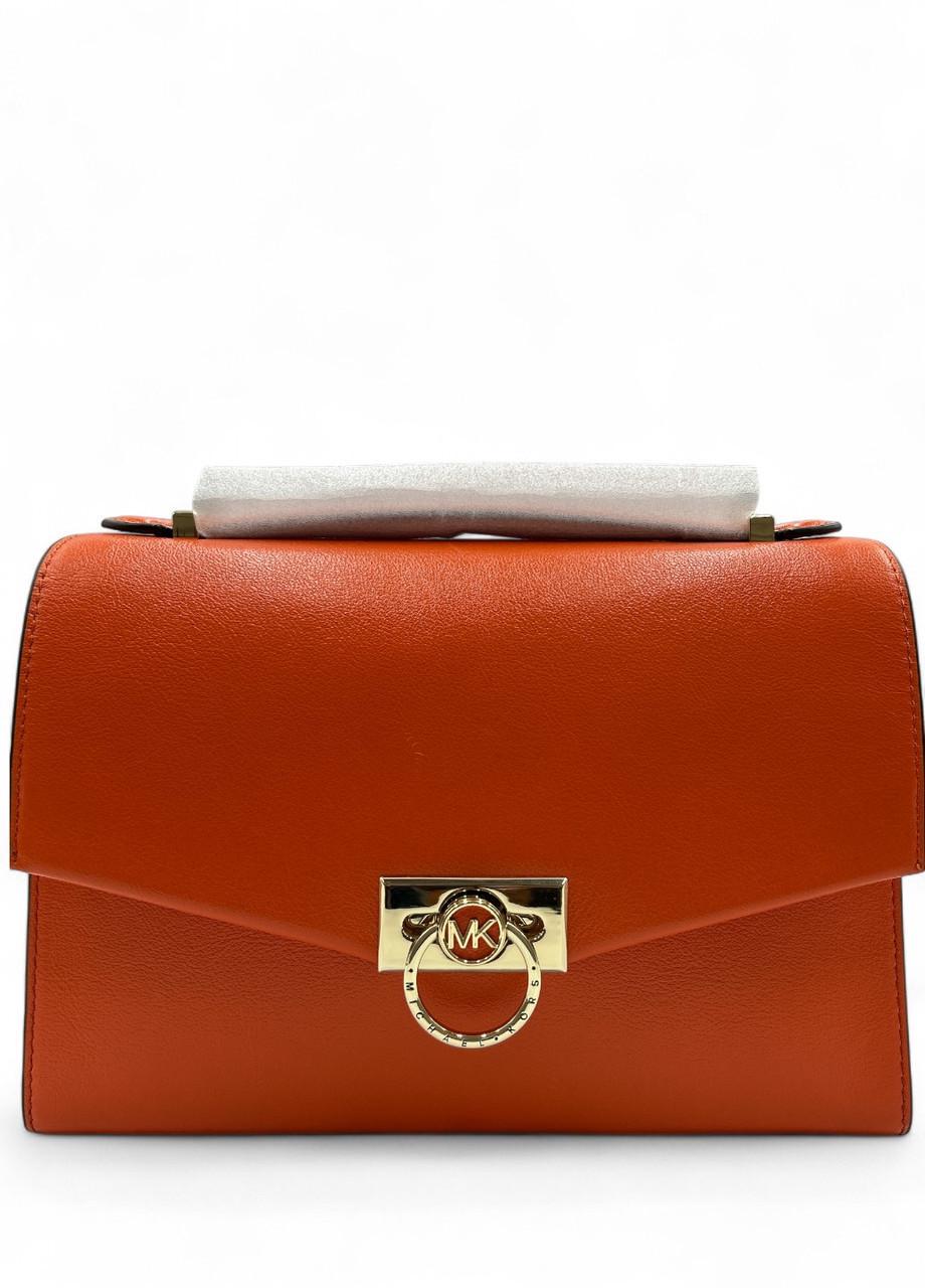 Жіноча сумка Michael Kors Hendrix 32F0G1HCOL Clementine XS Conv XBody Leather Помаранчевий (2746864325)