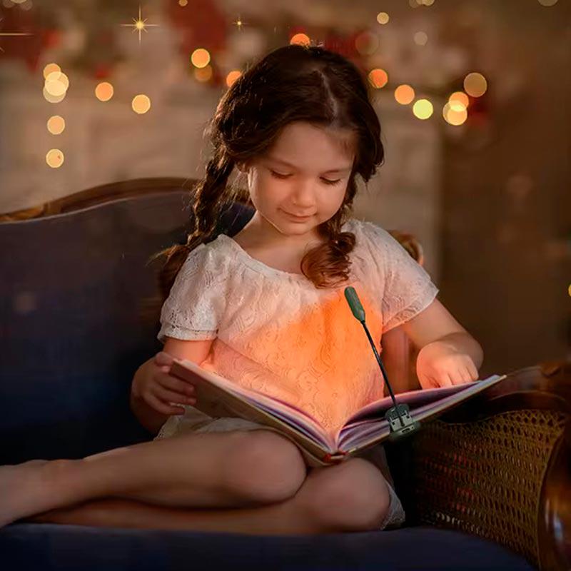 Лампа Glocusent Mini clip-on book light A11 1800/3400/6000K 80h Черный (595908) - фото 7 Лампа Glocusent Mini clip-on book light A11 1800/3400/6000K 80h Черный (595908) - фото 7