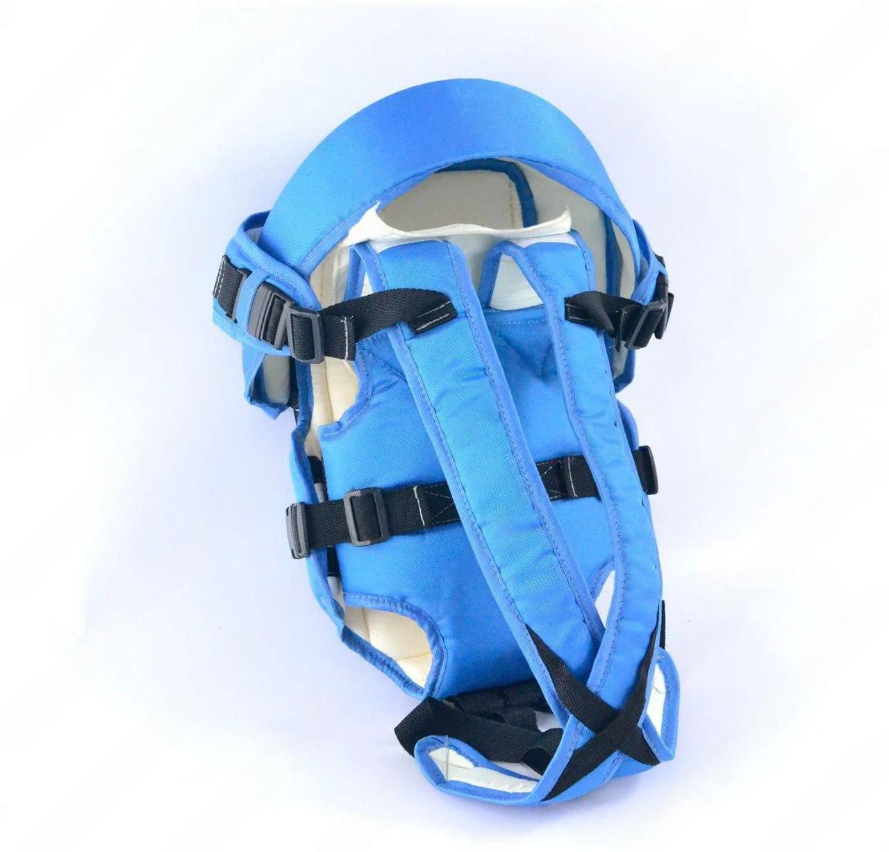 Рюкзак-кенгуру для немовлят 3в1 лежаче положення з 2 місяців до 15 кг Блакитний (28079078)