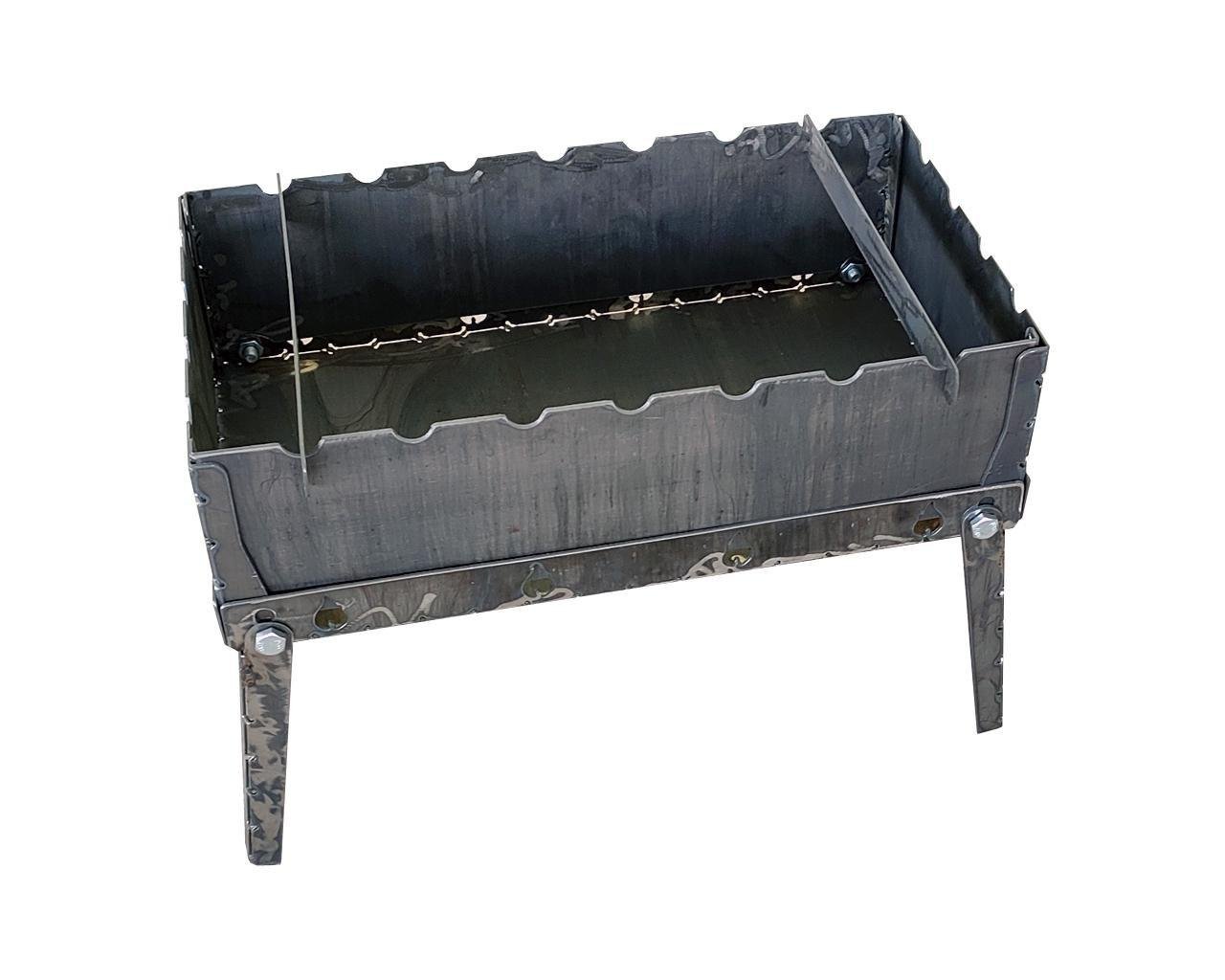 Мангал-чемоданчик Kram-kovka Турист раскладной 3 мм Мангал-чемоданчик Kram-kovka Турист раскладной 3 мм