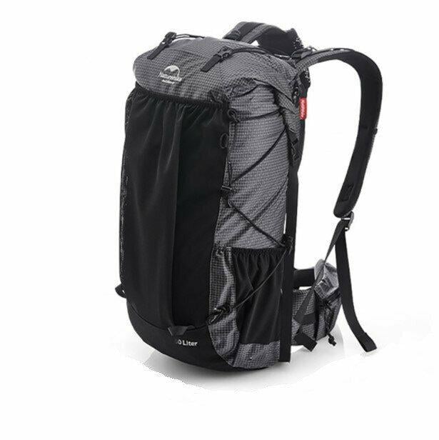 Рюкзак туристичний Naturehike Rock NH20BB113 40+5 л Чорний Рюкзак туристичний Naturehike Rock NH20BB113 40+5 л Чорний
