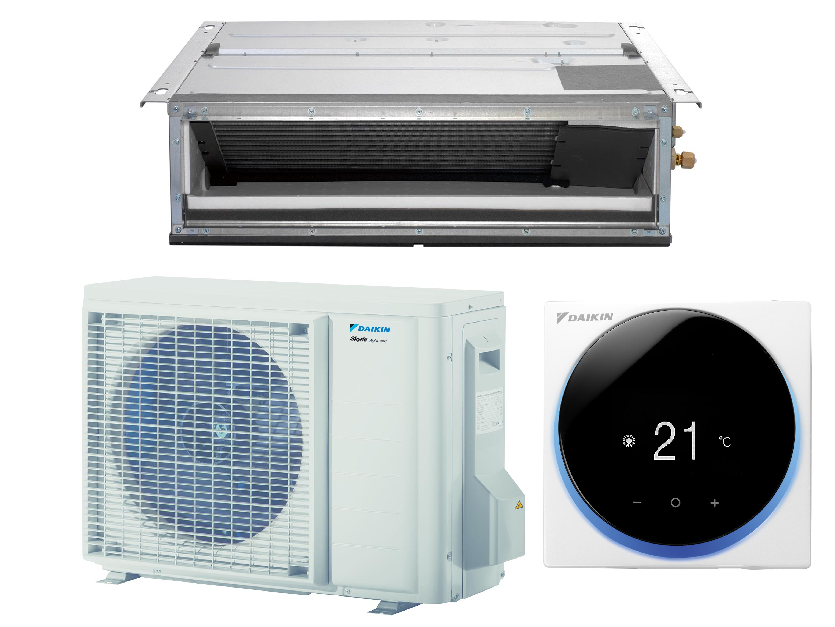 Кондиционер полупромышленный Daikin Sky Air канальный FDXM35F9/RZAG35B