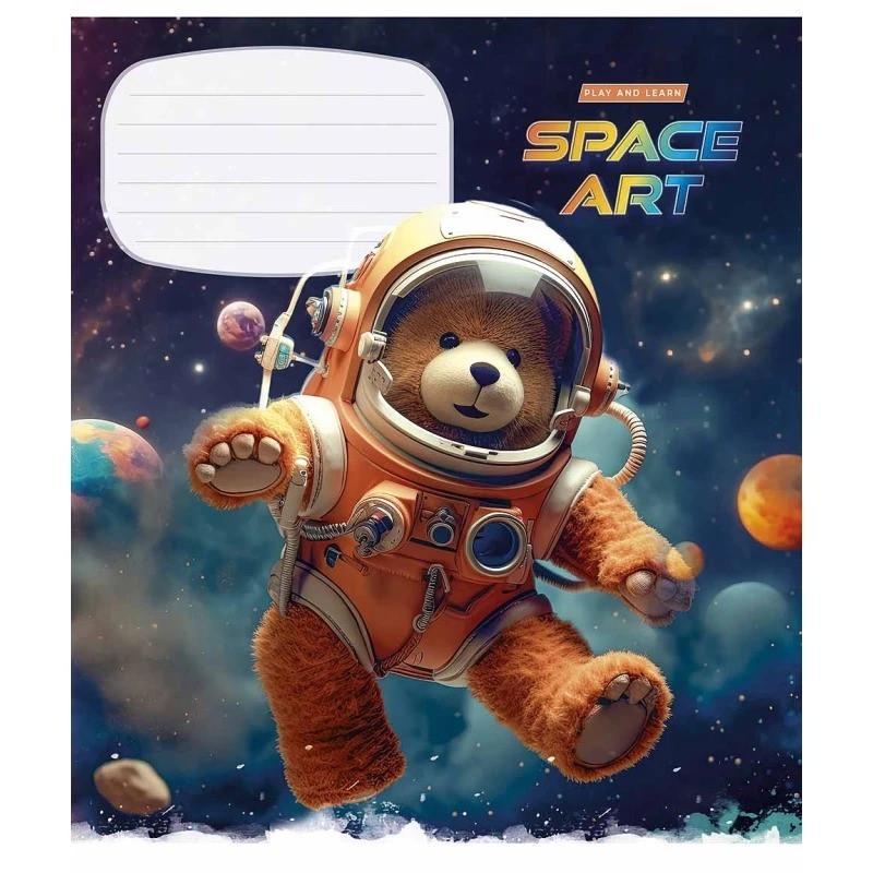Шкільний зошит Space Art 012-3406L-3 в лінію 12 аркушів (RLT43162)