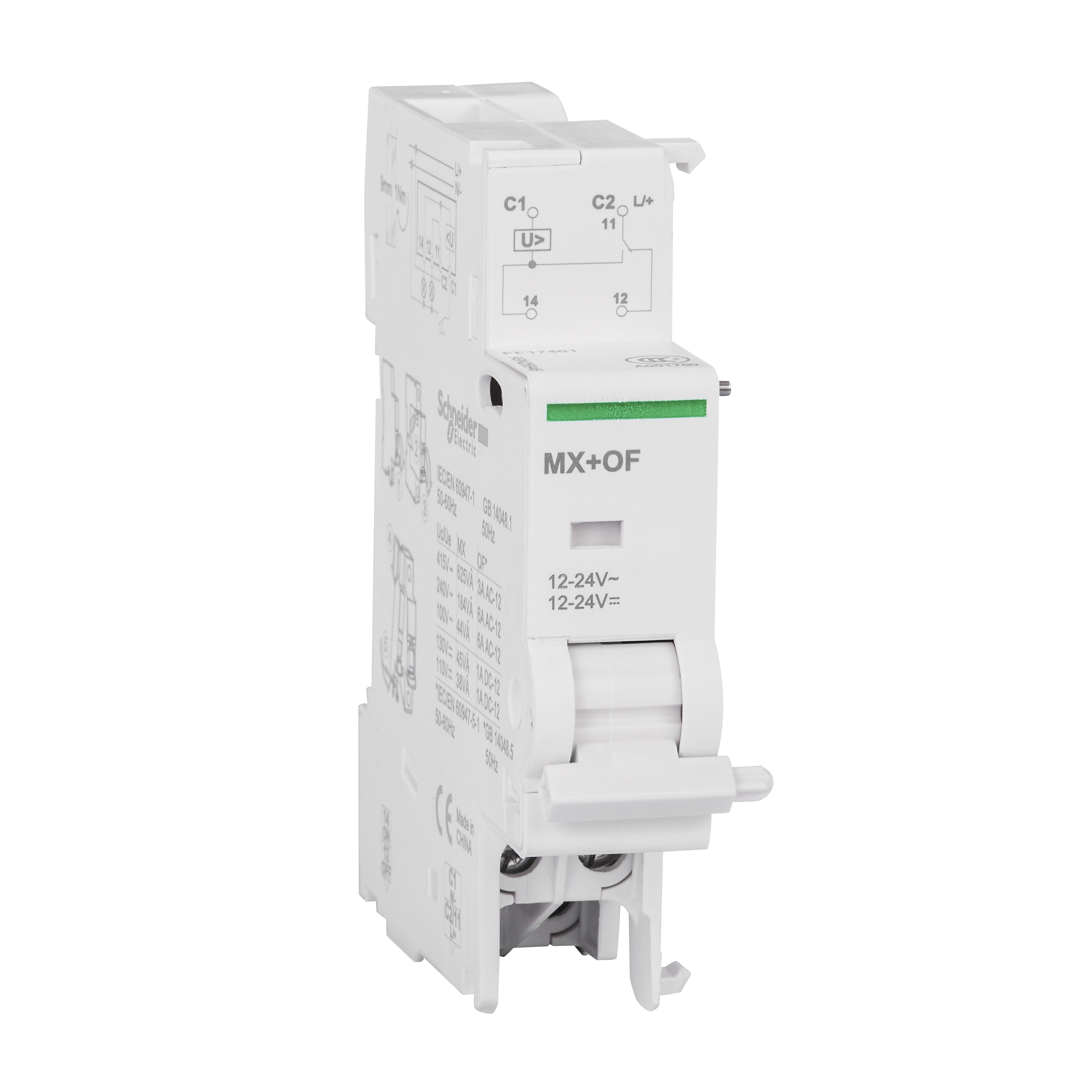 Расцепитель Schneider Electric MX+OF 12-24V AC/DC для C60/C120/DPN (A9N26948)