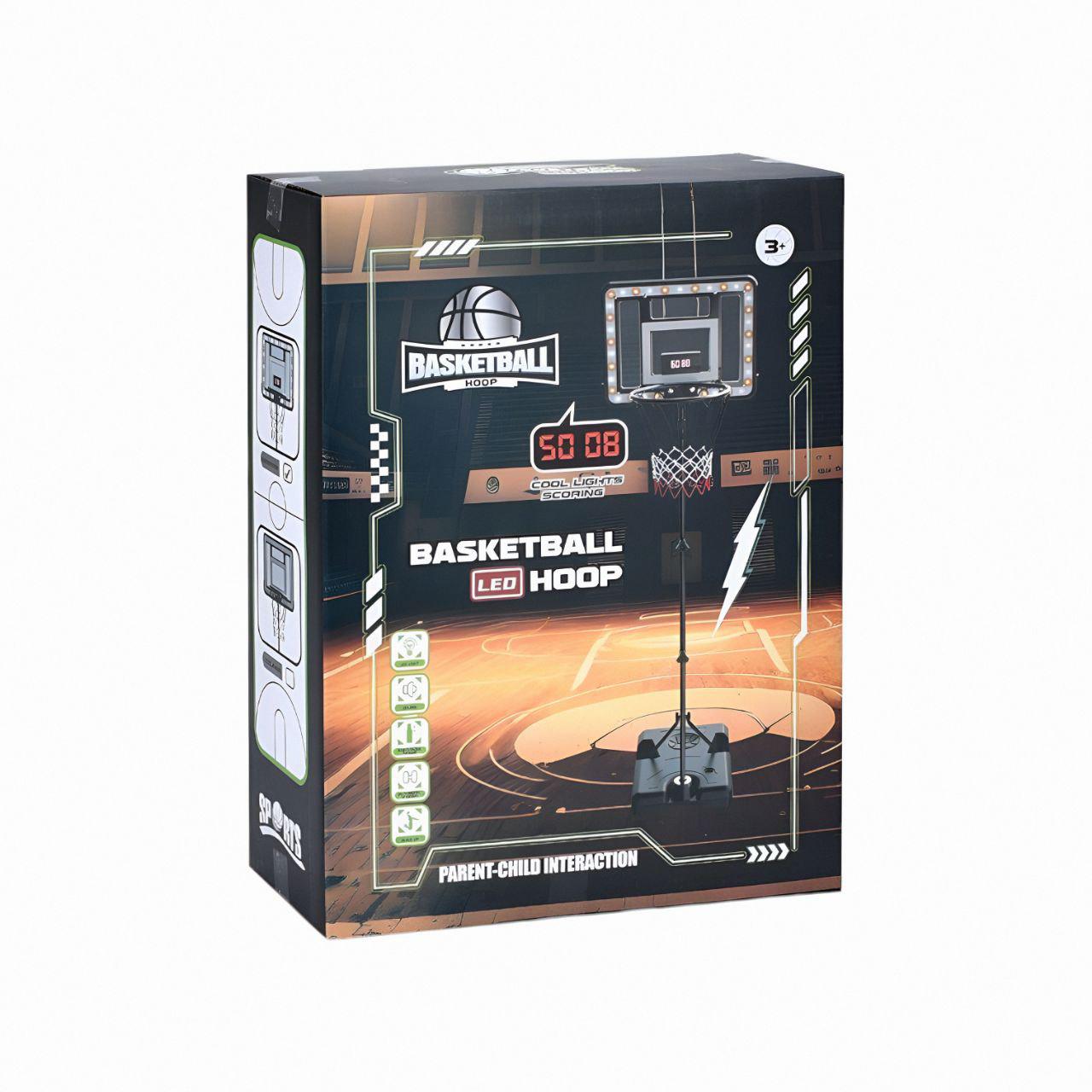 Баскетбольне кільце MR 0800 Чорний - фото 2