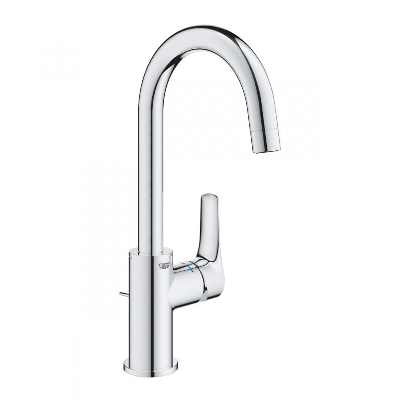 Смеситель для умывальника Grohe EUROSMART 23537003 высокий однорычажный Хром (124281)