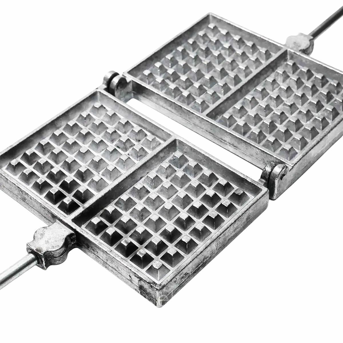 Форма для выпечки бельгийских/венских вафель с ручками (23249417) - фото 3 Форма для выпечки бельгийских/венских вафель с ручками (23249417) - фото 3