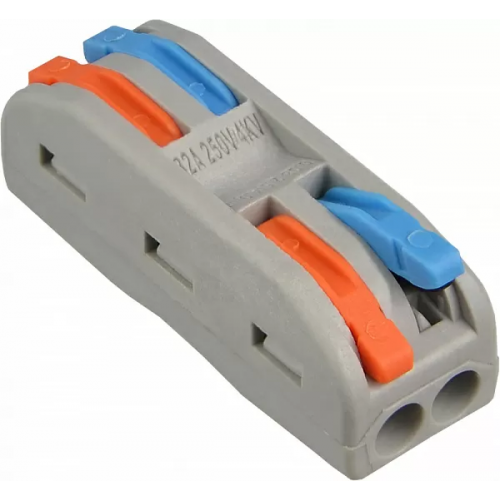 Клемма соединительная универсальная АСКО-УКРЕМ РСТ-2-2-С Серый (28679947)