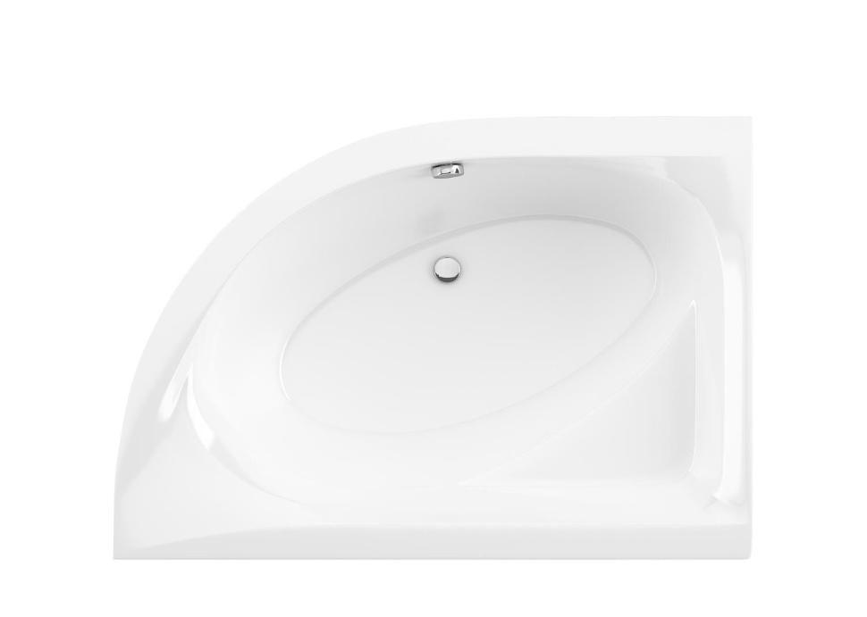 Ванна акрилова Radaway Mistra ліва з ніжками 150x100 см (WA1-07-150x100L)