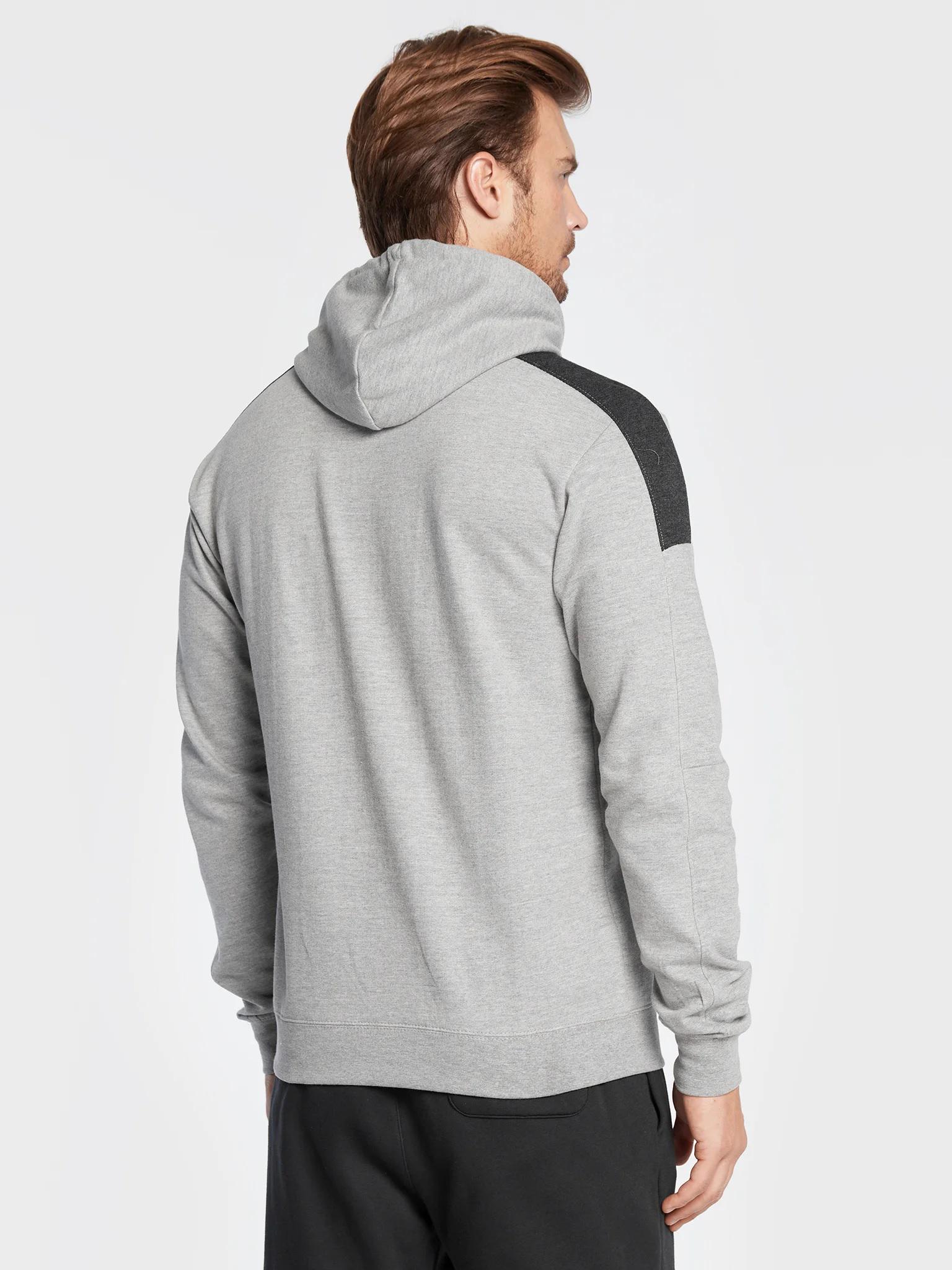 Реглан Joma 102545.280 Urban Street Hoodie L Melange Grey (8445456075226) - фото 3