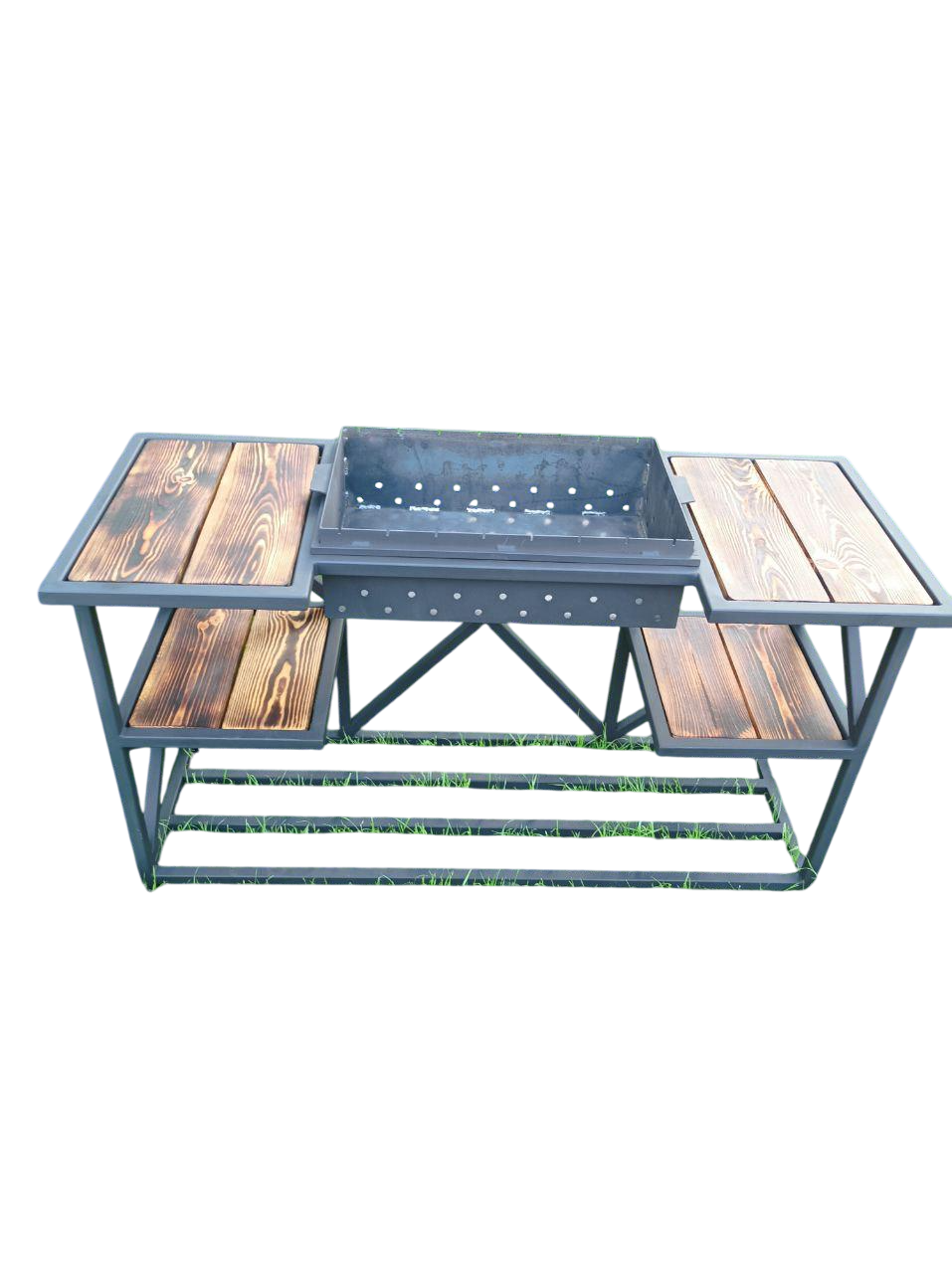 Мангал на 8 шампуров металл 3 мм (28282453)