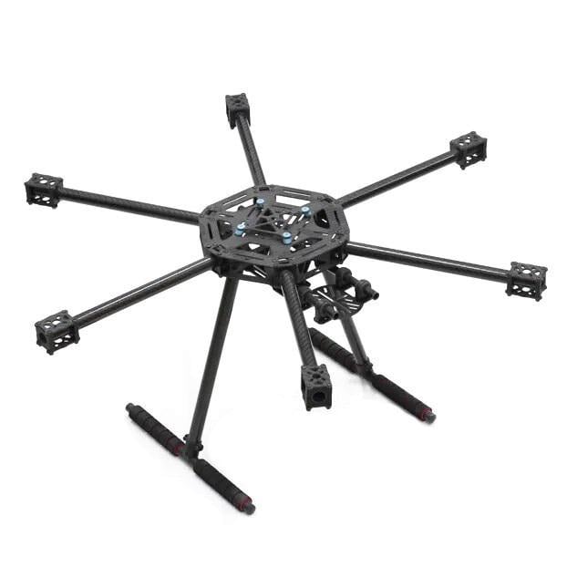 Рама мультикоптерная X600-X6 для гексакоптера 600 мм карбон 550 г (00-00023530)