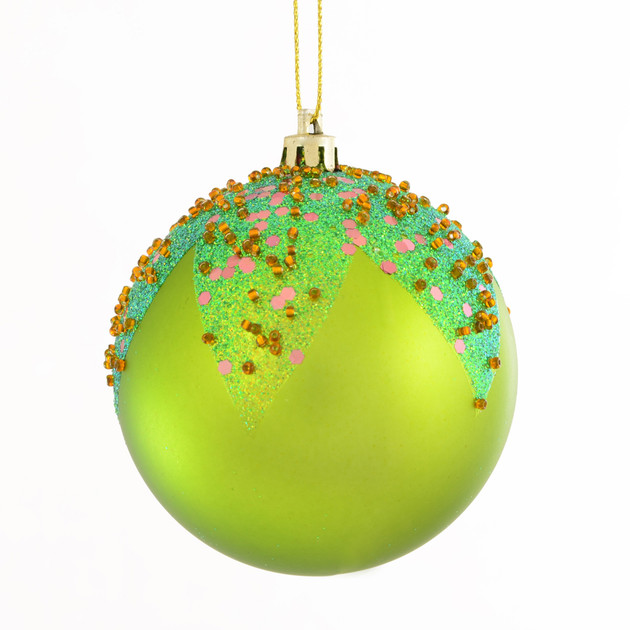 Шар новогодний Шарик 8 см Разноный (TY-5-R-439)