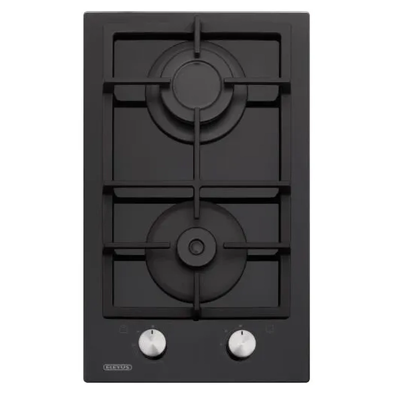 Варильна поверхня газова Eleyus VIRO 30 2 комфорки Black CF (87244) Варильна поверхня газова Eleyus VIRO 30 2 комфорки Black CF (87244)