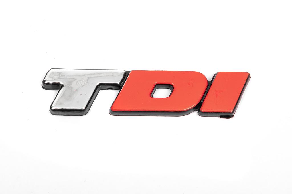 Задняя надпись Tdi Турция DІкрасная Davs Auto для Volkswagen T4 Transporter abs-пластик Красный