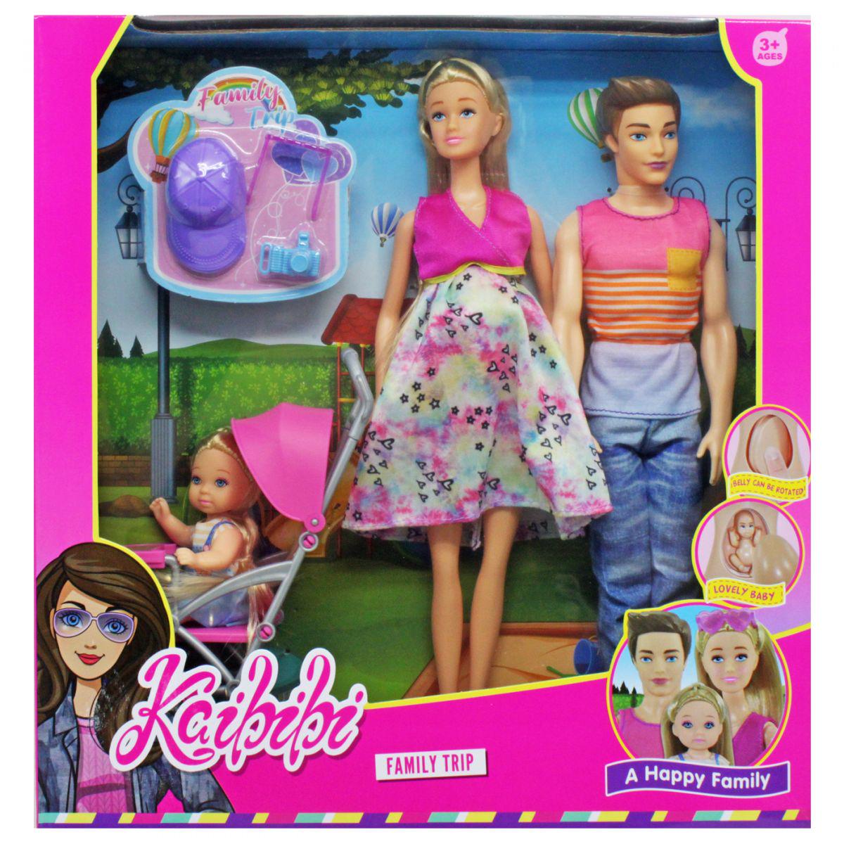 Кукольный набор Семья на прогулке (226573)