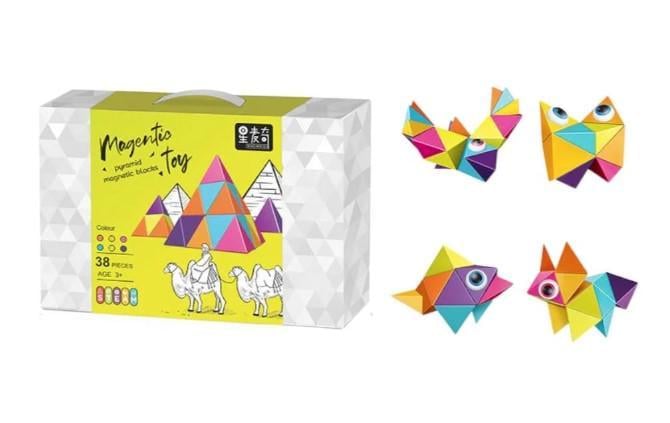 Конструктор магнитный 38 деталей Multicolor (156194)