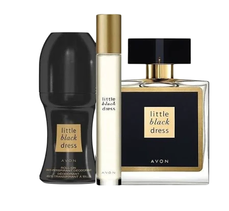 Набор женский парфюмированный Avon Little Black Dress 3в1 (AV35509)