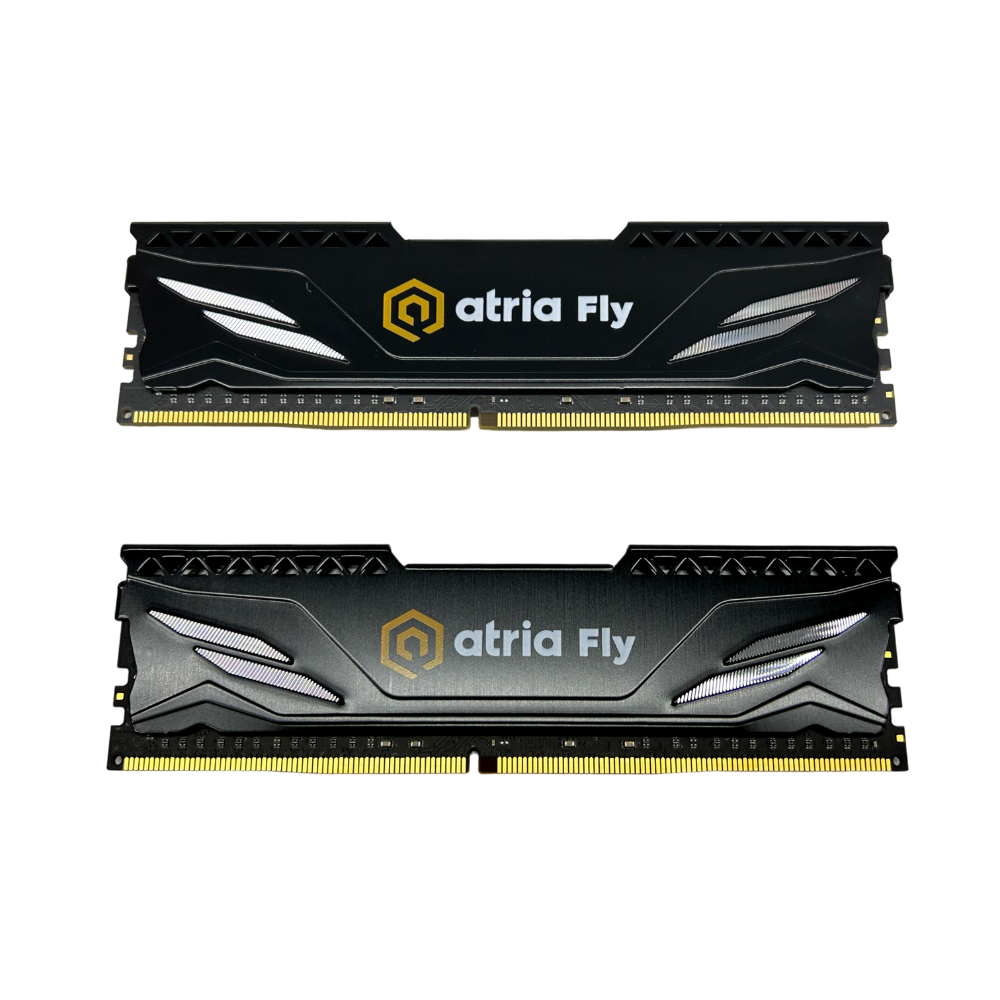 Оперативна пам'ять Atria Fly Black UAT43200CL18BK2/32 DDR4/32 Gb/3200 МГц для настільних ПК (586679) - фото 1