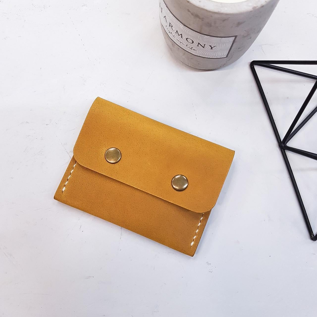 Кошелек кожаный Stedley Mini 1 Песочный (30640988)