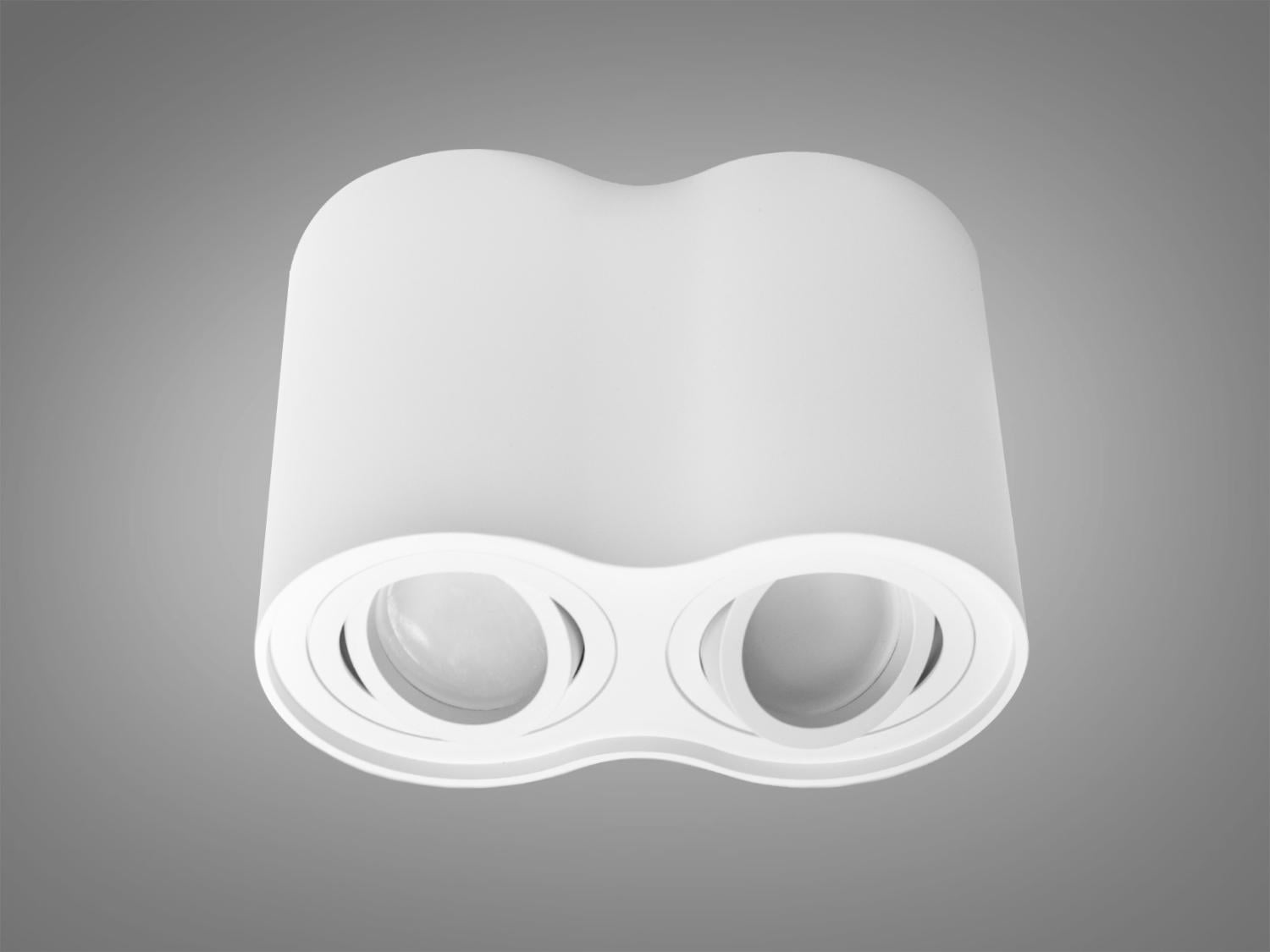 Точечный светильник накладной (QXL-1725-R-WH)