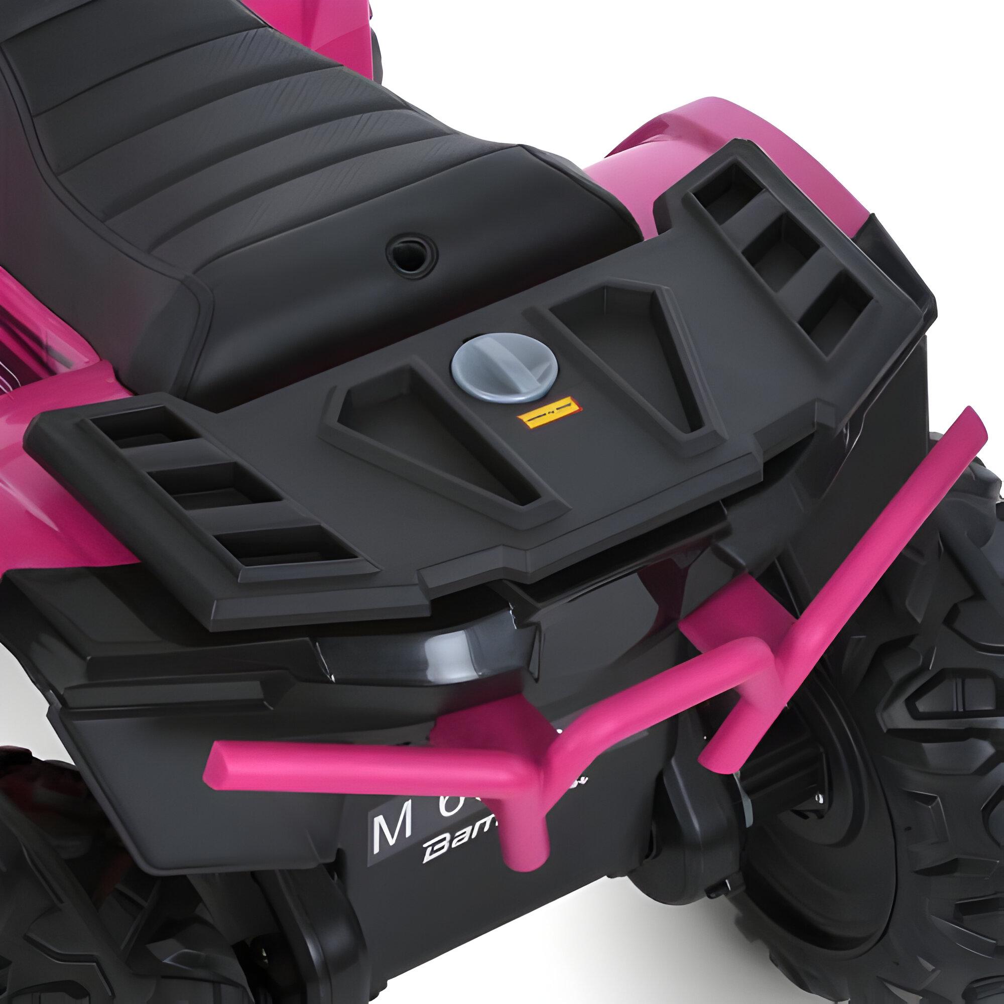Квадроцикл Bambi M 6060EL-8 35W/USB/Bluetooth Рожевий (27761168) - фото 7 Квадроцикл Bambi M 6060EL-8 35W/USB/Bluetooth Рожевий (27761168) - фото 7