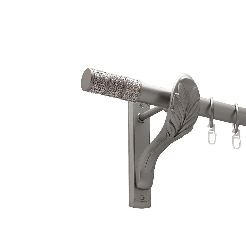 Карниз Orvit Діанела металевий однорядний ретро гладка труба кільце металеве 25 мм 300 см Сатин (00-00011186)