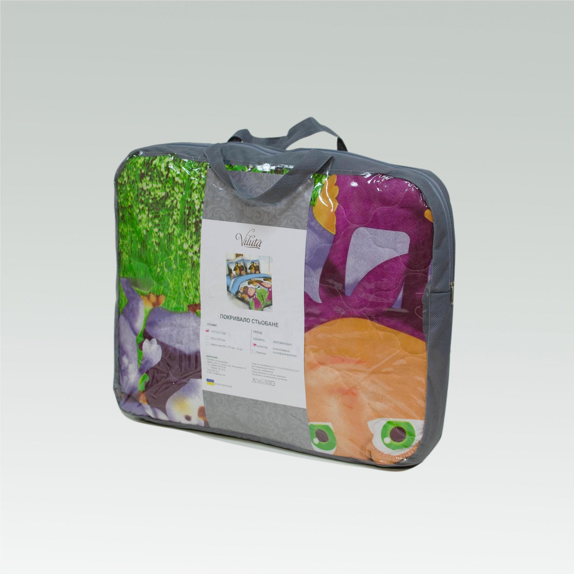 Покрывало стеганное Вилюта 51 140х210 (2000010832) - фото 5