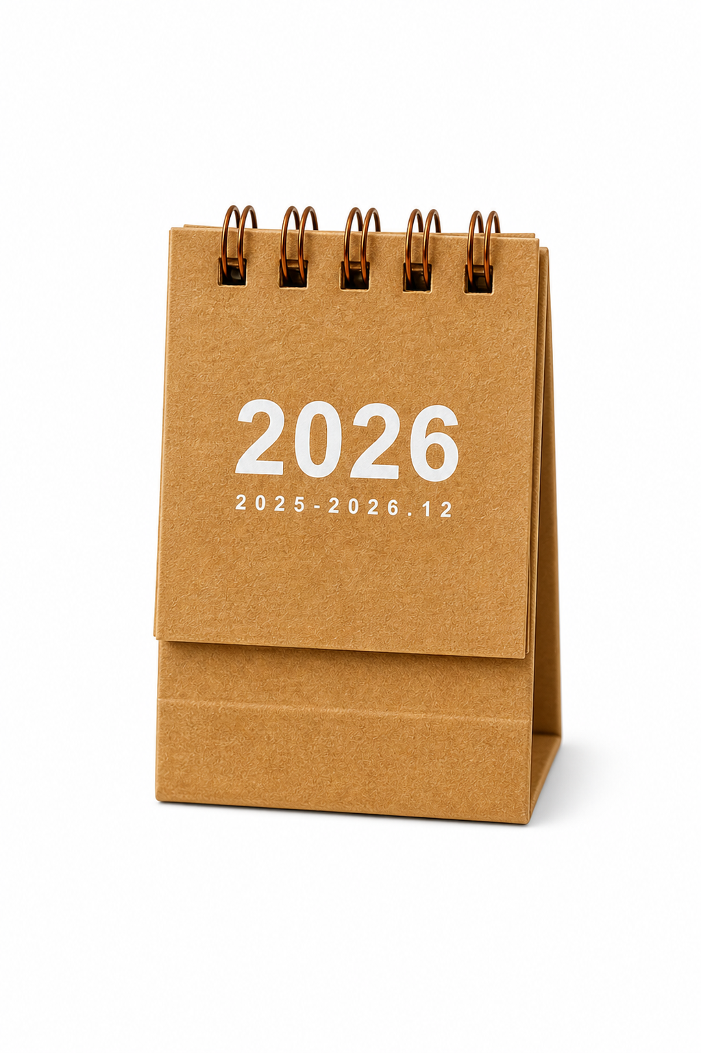 Мини-календарь для стола 2026 Светло-коричневый (34553166)