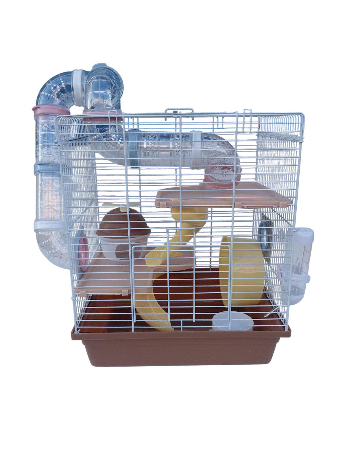 Клетка для грызунов с лабиринтом 3502 Коричневый (30060114) - фото 1 Клетка для грызунов с лабиринтом 3502 Коричневый (30060114) - фото 1