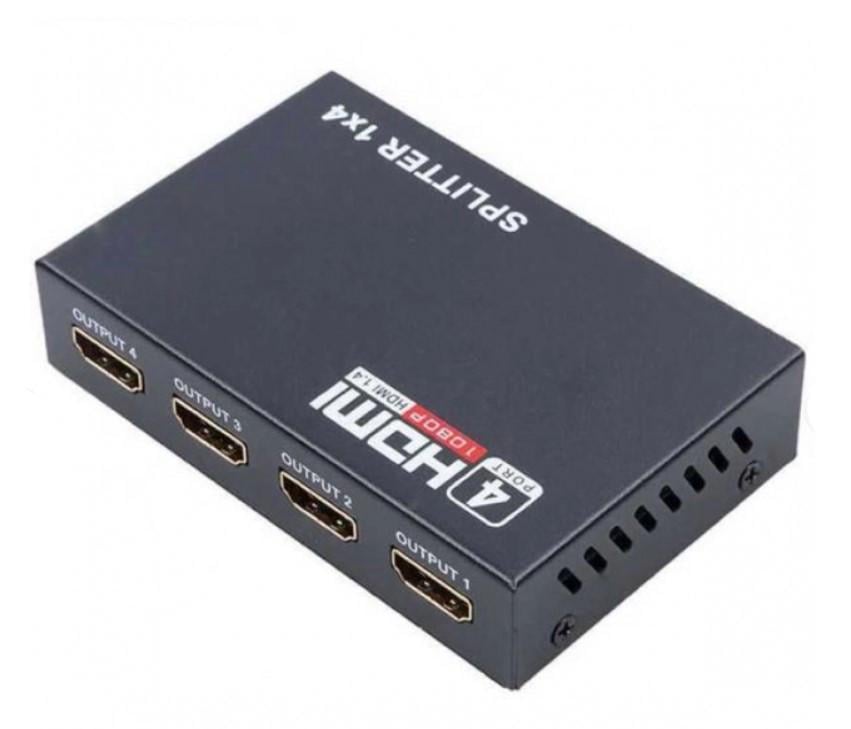 Розгалужувач HDMI 4в1 Splitter 9220 Чорний (e5cc4628)