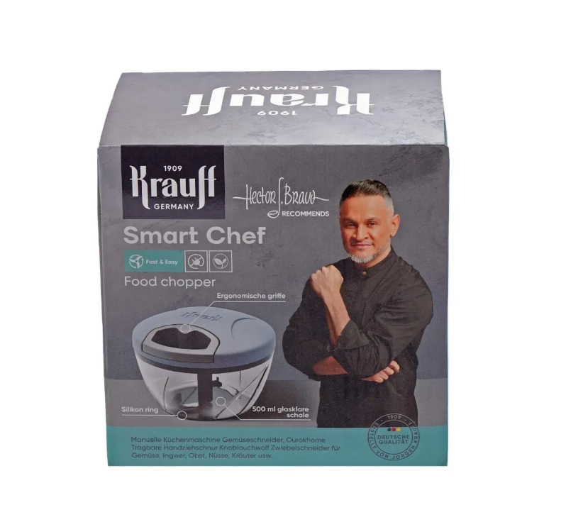 Топорик кухонный Krauff Luxus 17,7 см с многофункциональным измельчителем Krauff (55-333-457) - фото 6 Топорик кухонный Krauff Luxus 17,7 см с многофункциональным измельчителем Krauff (55-333-457) - фото 6